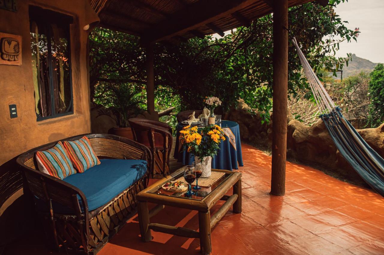 Hotel Valle Mistico Tepoztlan Bagian luar foto